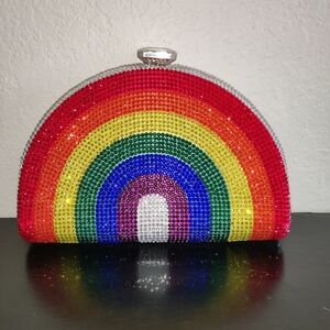 Rainbow Crystal Clutch